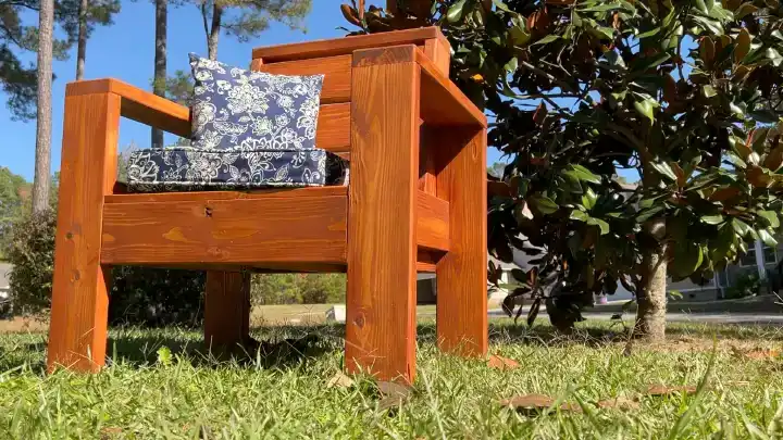 Picture of DIY Modern Outdoor Chair