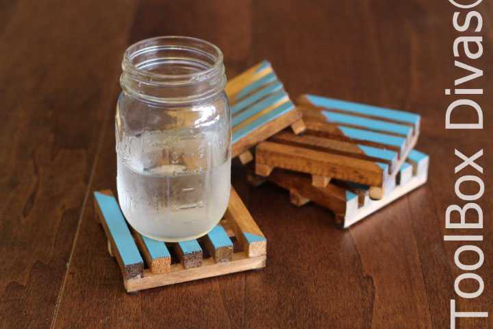Picture of Easy DIY Pallet Coasters